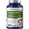 NusaPure Inulin Powder 20:1 Extract, 300 mg Equivalent to 6,000mg