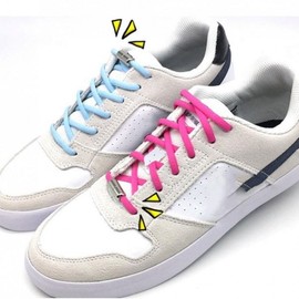 No-Tie Shoelace Capsules & Fasteners for Sneakers Shoelace BL05397 Red 100ea