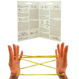 Cats Cradle Retro Toy Game Classic Fumble Finger String Game Party Bag Filler