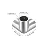 sourcing map Rail Elbow Fitting 90 Degree 3-Way Zinc Alloy