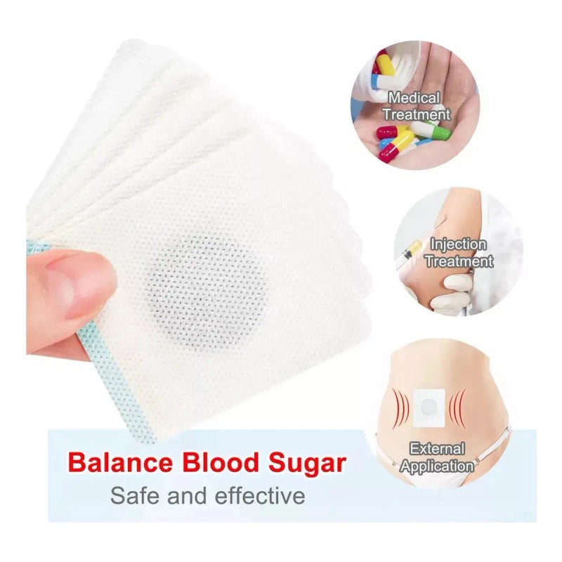 Parches 100% Naturales Apoyo Control Glucosa En La Sangre