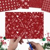 MIAHART 30 Sheets Merry Christmas Pattern Paper Set A4 Size