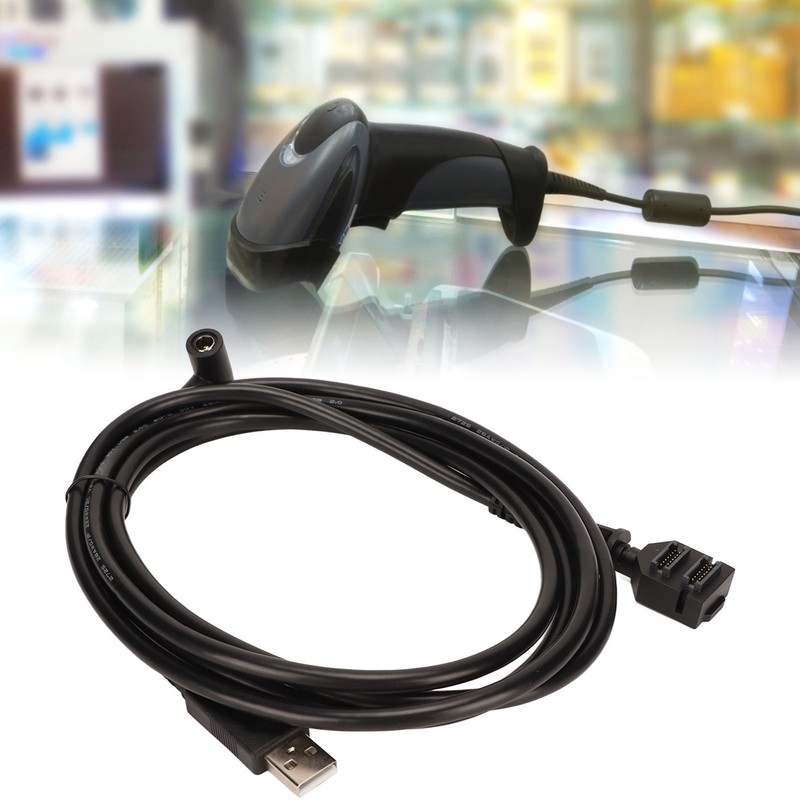 USB Cable for Verifone VX805 VX820 Dual 14pin IDC DC5521