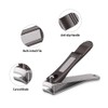 ILLILOTS Nail Clippers Set with Build-in Nail File, Durable Sharp