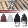 EMSea 52Pcs Oscillating Multi Tool Finger Sanding Pads Accessories Kit