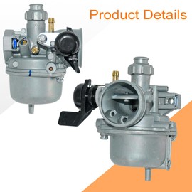 FINDCARB XR70 CRF70 Carburetor for Honda XR70R 1997-2003 CRF70 XR70 1997-2005 CRF70F 2004-2012 Replaces 16100-GCF-672 With Air Filter Fuel Valve Petcock