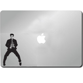 eleacc ELV King Decal Sticker for car SUV Window Laptop Window MAC 6" Black c