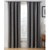 Brookstone Harvey 100% Max Blackout Rod Pocket Window Curtain Panel