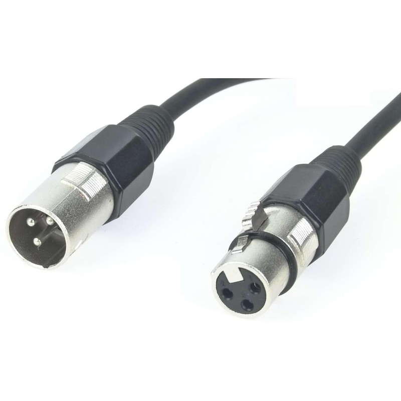 Paccs Microphone Cable 10 m Black XLR Male to XLR