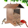 Samhe Large Bird Feeder, Extra Large 8 Lbs Capacity with