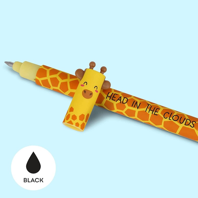 LEGAMI Set of 5 Erasable Gel Pens with Thermosensitive Eraser