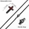 P.BLAKE Baseball Cross Necklaces for Boys Kids Men, Stainless Steel