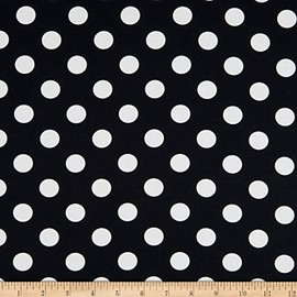 Tula Pink Linework Pom Poms Ink, Fabric by the Yard