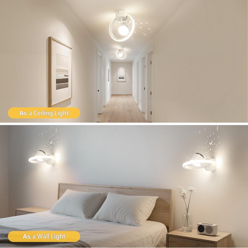 Ceiling Light LED Bedroom Modern 4000 K LED Ceiling Light