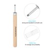 uxcell Wood Carving Knife Tool Chisel, 3mm 65# Manganese Steel