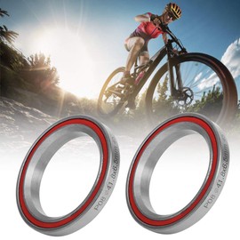AYNEFY Bicycle Headset 2 Pieces 41.8 mm Bearing Headset Heavy Duty Mountain Bicycle Bike Double Sealed Bearing Headset Accessories