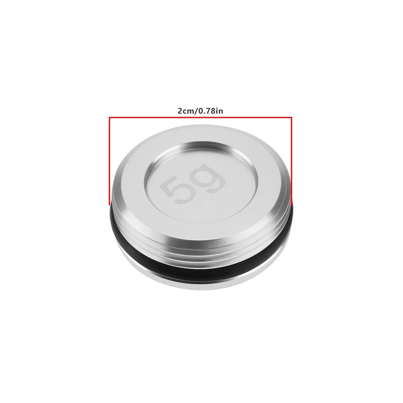 Briny River Golf Counterweight Screw Ball Head Weight 5g Compatible