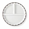 Ceramic Divided Plate for Kids – 3-Section Cartoon Dinner Dish