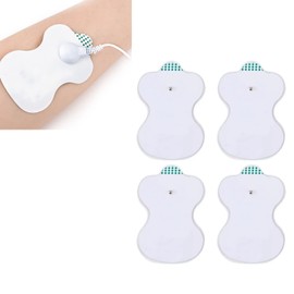 TENS Electrode Pads, Reusable Electrode Pads, Pack of 50 Electrode Plasters, Electrotherapy Therapy, Stimulator Pad Set for Massage Instrument, Accessories, Physiotherapy, Body Massager