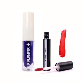 Mein x Mlashes | Volumizador para labios al instante con tinta | 2 Pack Lip Plumper mágico Merlin + The lip color (MERLIN + MASSIMO)