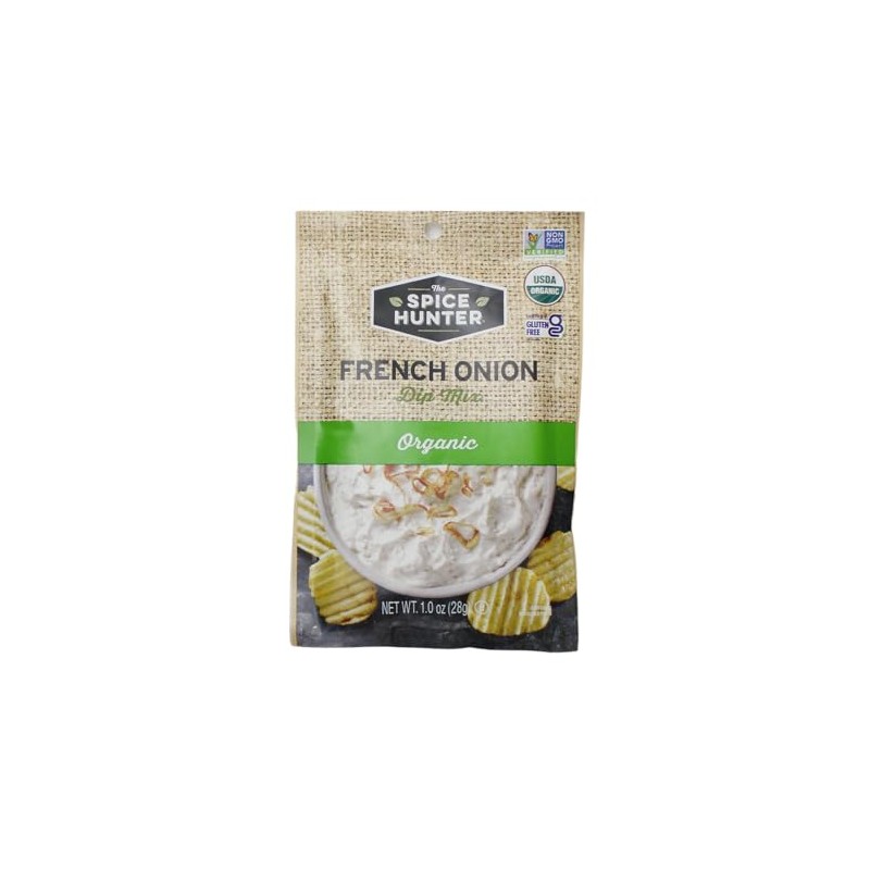 Spice Hunter Pkt, French Onion Dip, 1.0 Ounces (Pack of