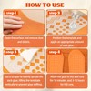 Teenanseen Sock Stop, 2 Pack Transparent Waterproof Sock Glue for