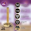Ner Mitzvah Gold Wick Holder - 9 Large Holders and