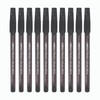 OMEGA Triad Tint Ballpoint Pens, BLACK, Medium Point (1.0 mm),