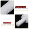 sourcing map Pattern Embossed Rolling Pin 14.57" x 1.97" Rhombus