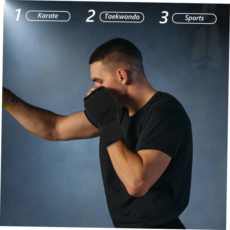 KOMBIUDA Elasticated Hand Wraps Boxing Inner Gloves for Hand Support