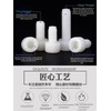 Nylon PA66 Plastic White Color Metric Knurled Hex Socket Head