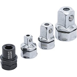BGS Diy 98210 | Adapter Set for Ratchet Ring Spanner | 4 Pieces