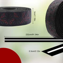 Zyluniy Fahrrad Lenkerband, 2 Rollen Lenkerband für Rennrad, Fahrrad Lenkerbänder, Cycling Lenkerband, Eva Lenkerbänder für Rennrad Gravel Straßenrad Urban Cycling