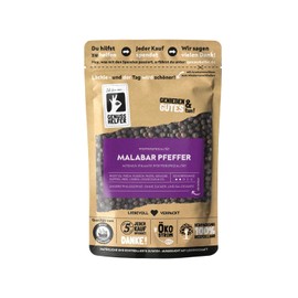 Bremer Gewürzhandel Malabar Pepper, Whole, Warm Sharpness with Intense Aromas, for Pepper Mill, 100 g