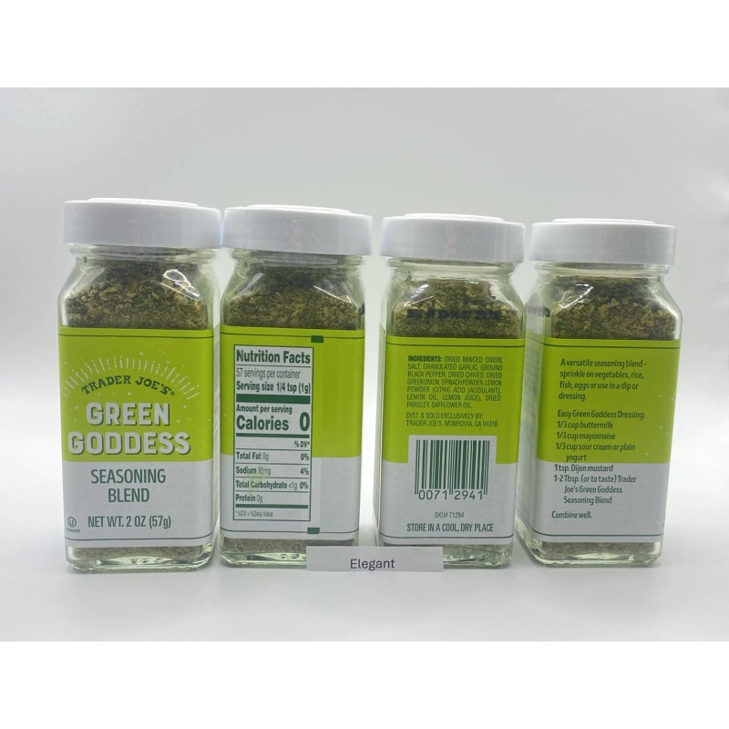 Trader Joe's 4 Pack Trader Joe’s Green Goddess Seasoning Blend