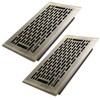 Howeall 4x8 Inches 2 Pack Heavy Duty Walkable Floor Register