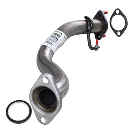 Northeastern Exhaust | Stainless Steel Exhaust Front Pipe Compatible for Mitsubishi Eclipse 2004-2012 2.4L | Free Gaskets Included | Automotive Replacement Part