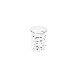 Birkmann, Easy Baking, Messbecher aus Glas, mit unterschiedlichen Skalierungen, hitzebeständig bis 200 °C, Füllmenge 50 ml, 429956