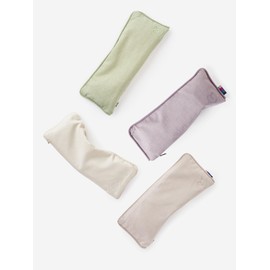 Yogamatters Organic Cotton Eye Pillow | Lavender and Linseed | For Yoga, Relaxation and Meditation (Wisteria)