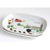 Snoopy Oval Plate London & Paris 2 Pattern Set 3870060