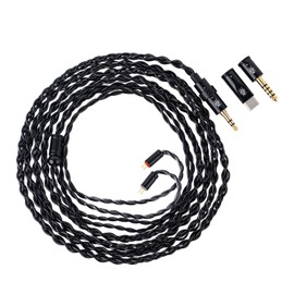 Linsoul Kiwi Ears x B_Media Terras IEM Cable, 3.5mm/4.4mm/USB Type-C