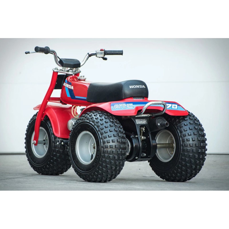 HONDA ATC70 1984 MODEL DECAL GRAPHIC SET (10 DECALS) (#*h03)