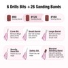 Portable Electric Nail Drill Machine, Professional 20000 RPM USB Manicure