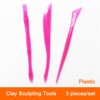 COMIART Set of 3 Double Heads Light Clay Tools Clay