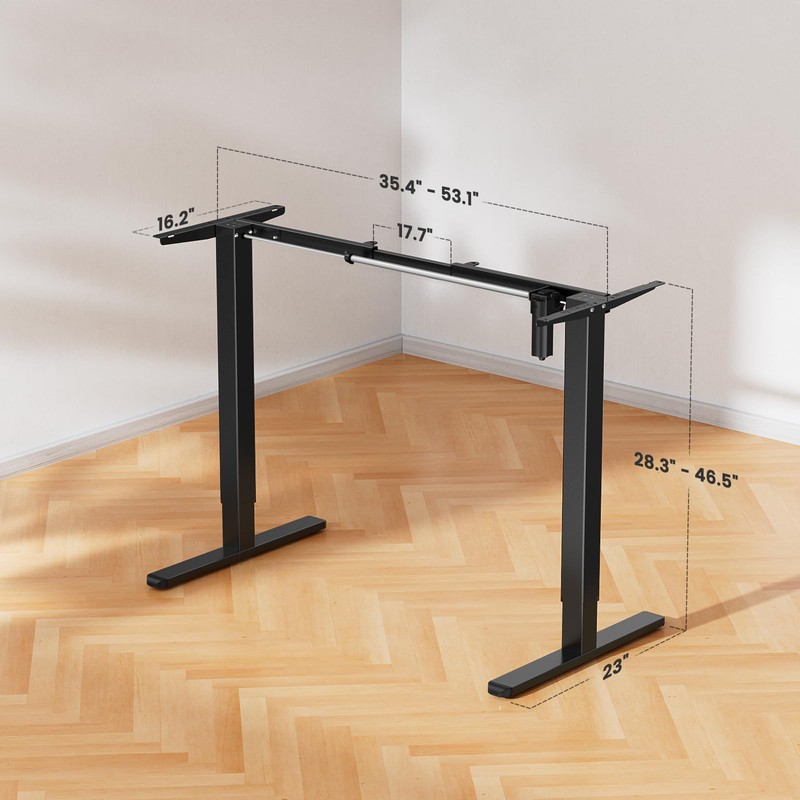 ErGear Electric Stand up Desk Frame,4 Memory Height Settings Height