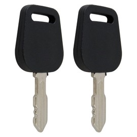 2Pcs Black Ignition Keys for Bad Boy Mower 042-9000-00 MZ for Magnum ZT for Elite for Maverick for Outlaw