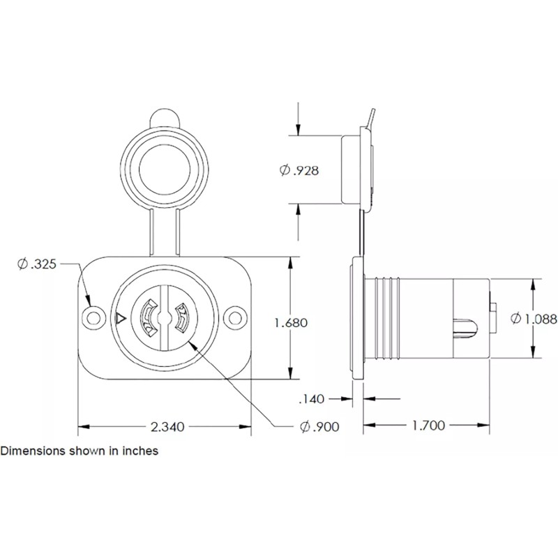 Marinco 2-Wire ConnectPro® Charging / Downrigger / Trolling System