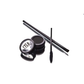 The Younger Looking Beard (Jet Black) Beard and Mustache Darkener. Non Allergenic. 1 Minute Brush On