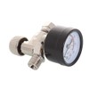 Fast Mover Tools FMTAR805 Mini Air Regulator with Gauge, Black
