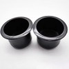 FSSTUD 2 Pcs Plastic Sofa Cup Holder Inserts Pocket Recessed